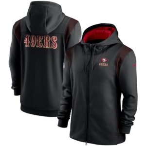SF49ers Sideline Performance Full Zip Hoodie