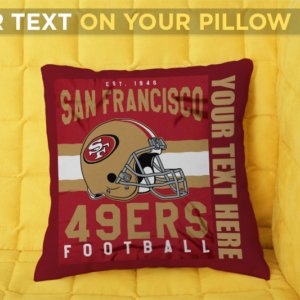 SF49ers Personalized Pillow Case
