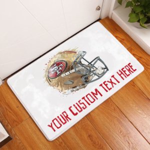 SF49ers personalized door mat