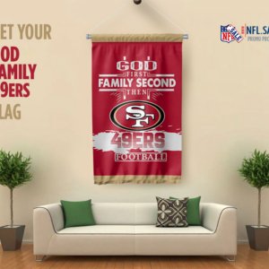 God Family SF49ers Flag