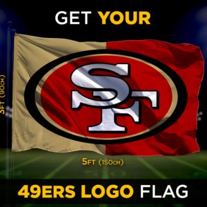 SF49ers Logo Flag