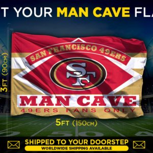SF49ers Man Cave Flag