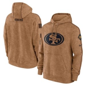 SF49ers 2023 Salute To Service Pullover Hoodie