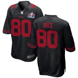 SF49ers Rice Super Bowl LVIII Jersey