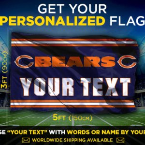 Bears Custom Flag
