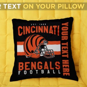 Bengals Personalized Pillow Case