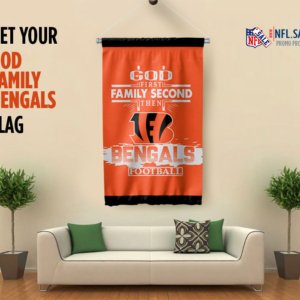 God Family Bengals Flag