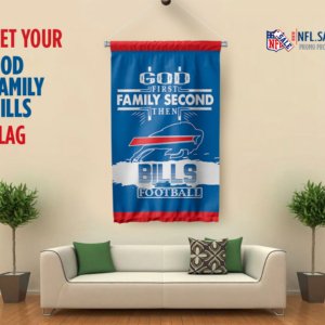 God Family Bills Flag