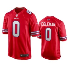 Bills Keon Coleman Jersey Red