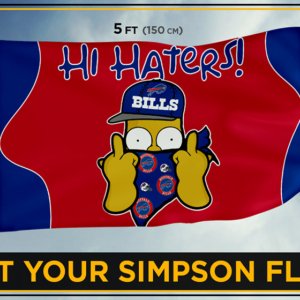 Bills Simpson flag