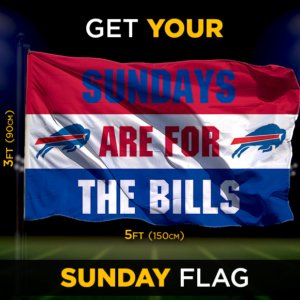 Bills Sunday Flag