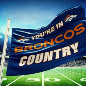 Broncos Country Flag