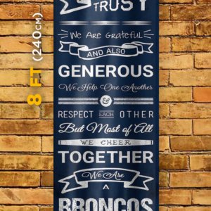 Broncos Family Banner