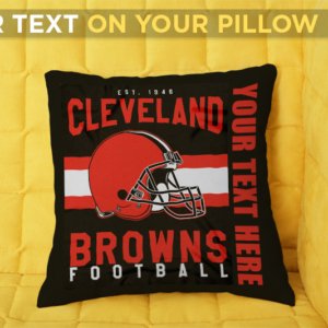 Browns Personalized Pillow Case