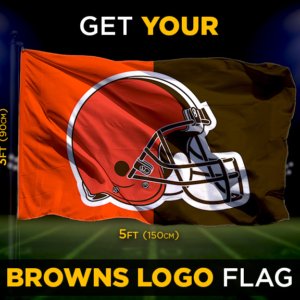 Browns Logo Flag