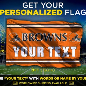 Browns Custom Flag