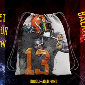 Browns player backpack