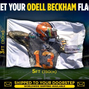 Browns Odell Beckham Jr Flag