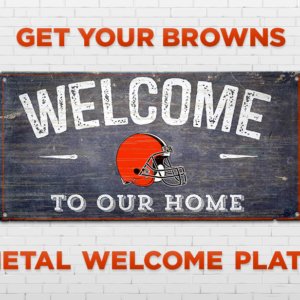 Browns Welcome Plate