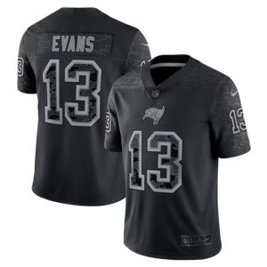 Buccaneers Evans Black Reflective Jersey