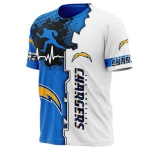 Chargers Heartbeat Shirt