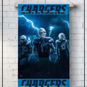 Chargers artwork flag