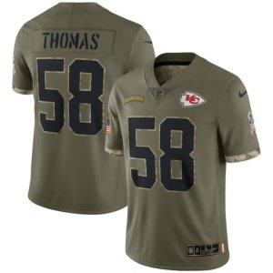 Chiefs Derrick Thomas Salute to Service Jersey