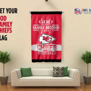 God Family Chiefs Flag