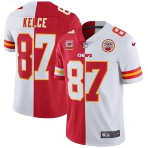 Chiefs Kelce Split Color Jersey