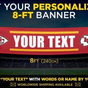 Chiefs Personalized Banner