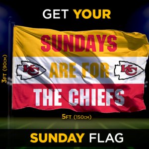 Chiefs Sunday Flag