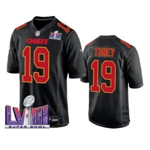 Chiefs Toney Super Bowl LVIII Jersey