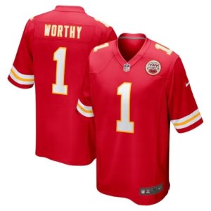 Chiefs Xavier Worthy Jersey