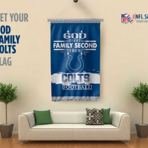 God Family Colts Flag