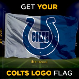 Colts Logo Flag
