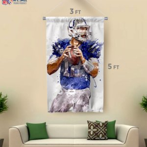 Colts Andrew Luck Flag