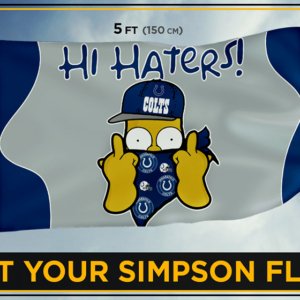 Colts Simpson flag