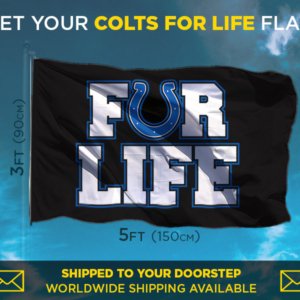 Colts For Life Flag