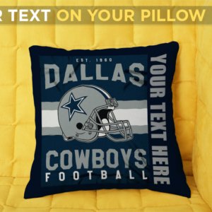 Cowboys Personalized Pillow Case