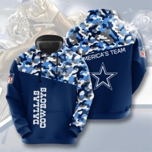 Cowboys Camo Colored Hoodie