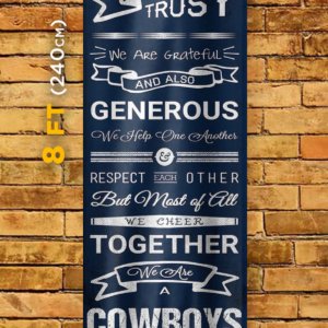 Cowboys Family Banner