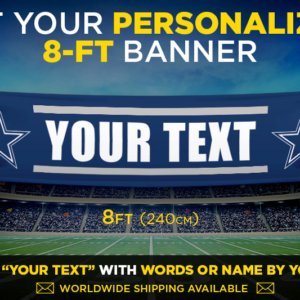 Cowboys Personalized Banner