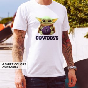Cowboys Baby Yoda T-Shirt