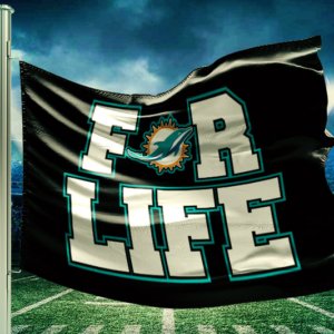 Dolphins For Life Flag