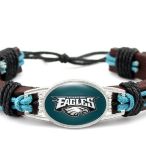 Eagles Leather Bracelet