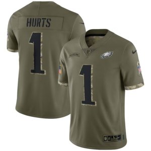 Eagles Hurts Salute to Service Jersey