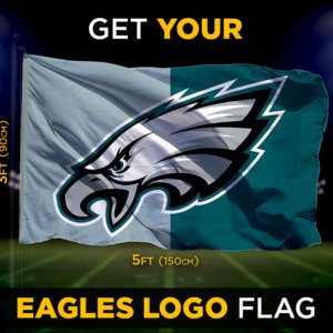 Eagles Logo Flag