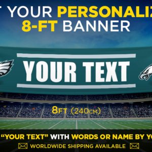Eagles Personalized Banner