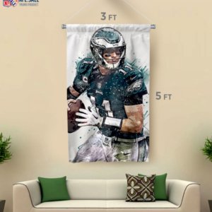 Eagles Carson Wentz Flag