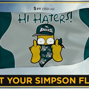 Eagles Simpson flag